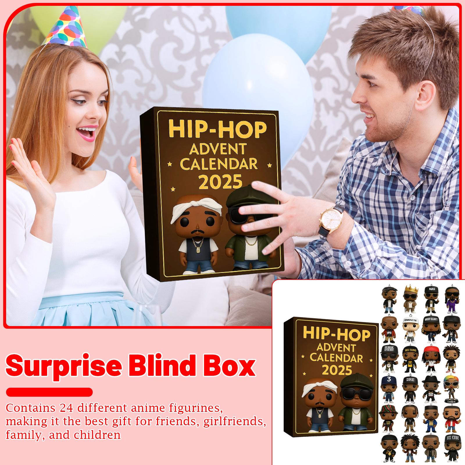 

Календарь обратного отсчета включает 24 подарка, календарь обратного отсчета и игрушки-сюрпризы One Size