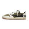 Travis Scott x Air Jordan 1 Asakusa Travis Scott X AJ1 Low Dämpfung Low-Top Vintage Basketballschuhe Unisex DZ4137-700(Team1698-)