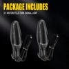 Front/Rear LED Turn Signal Lights 2x for BMW R1200/R1250 GS