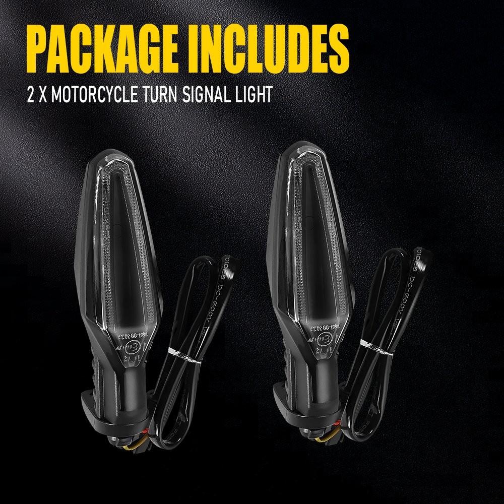 Front/Rear LED Turn Signal Lights 2x for BMW R1200/R1250 GS