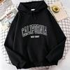Streetwear Los Angeles Kalifornien Buchstabendruck Hoodies Frühling Lässige Hoodies Sweatshirts Herren Damen Hoodie Sweatshirt