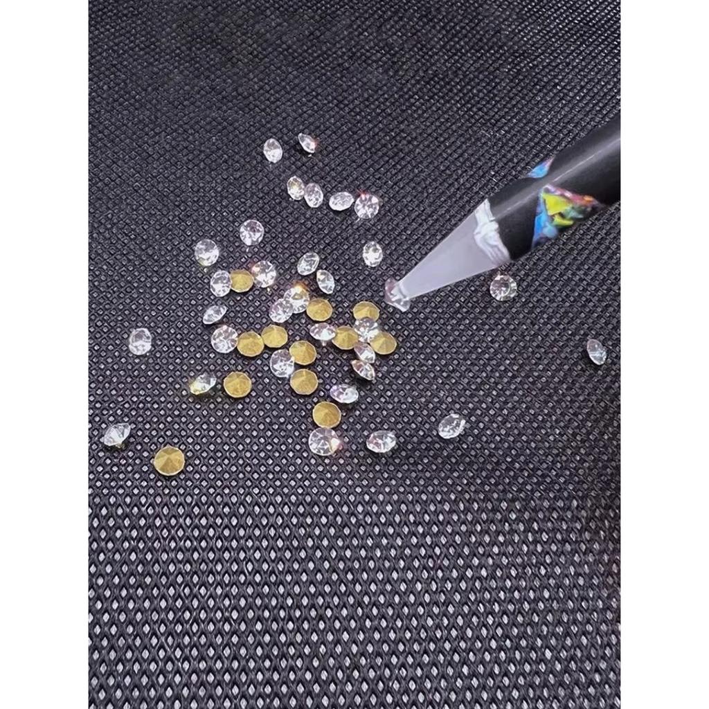 Nail Art Diamond Picking Crayon Small Diamond Jewelry Special Suction Setting Pen With Adhesive Tool Durable And Strong Adhesion