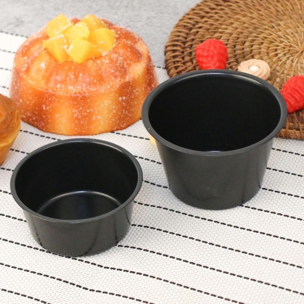 Compact Design Muffin Pan Shaped Pudding Cup Easy Release