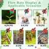 50Pcs 12L16L Steady Flow Dripper Pressure Compensation Drip Emitters Garden Agriculture Greenhouse Drip Irrigation Nozzle