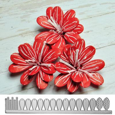 DIY Paradijs Bloemblaadje Metalen Snijmal Scrapbooking Emboss Papier Kaart Knutselen Stencil Vorm