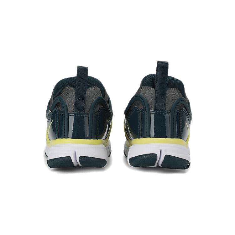 New Nike Dynamo Free Slip Resistant Cushioning Low Top Kids Lifestyle Shoes Black Red Yellow Children Aged 3 7 Years Old 343738-024