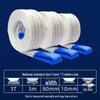 White Flat Lifting Sling -  2, 3, 5 Ton Capacities - Industrial Crane Fabric Hoist Rope