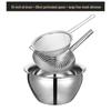 10-inch Stainless Steel Oil Basin Set