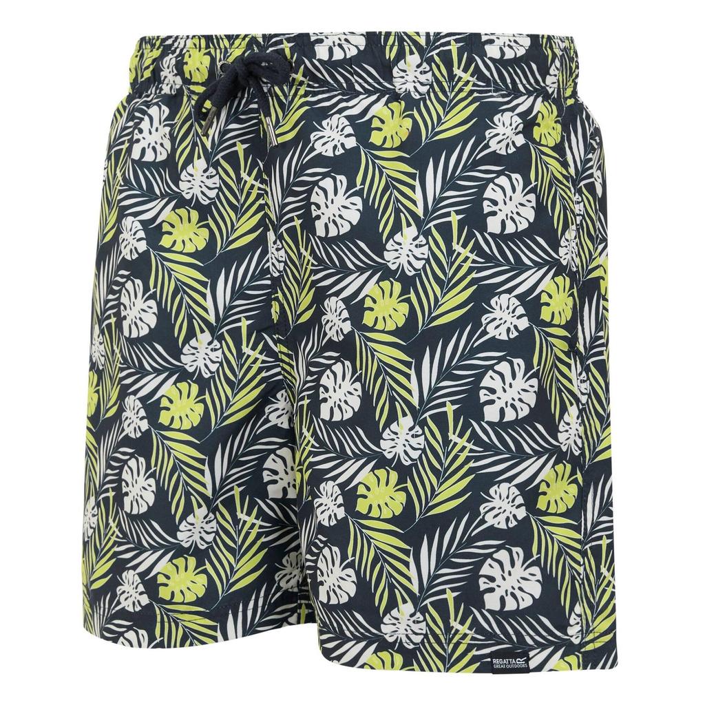 Regatta Mens Loras Leaf Swim Shorts
