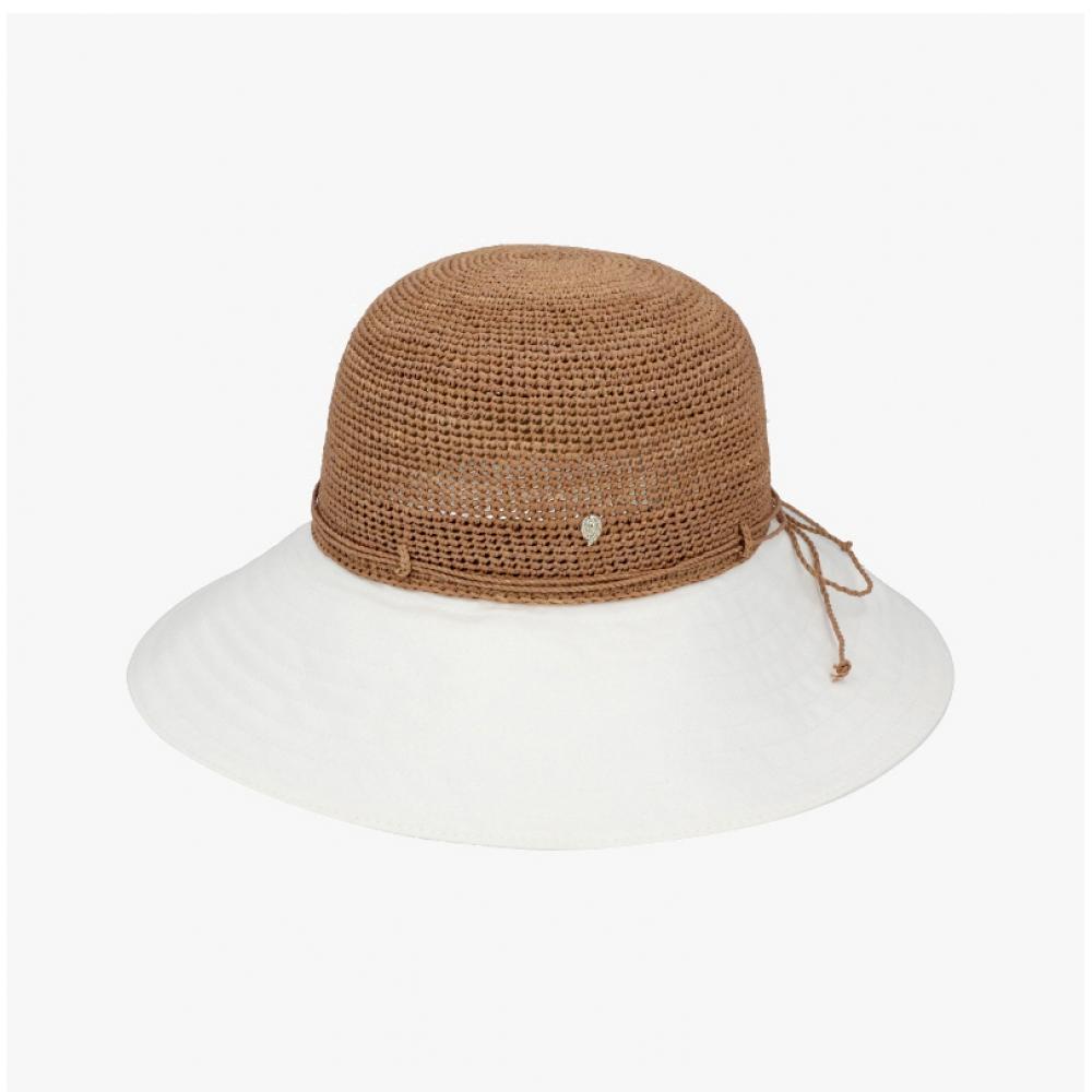 Helen Kaminski My Nuga Tropical Visor Sun Cap Hat50575