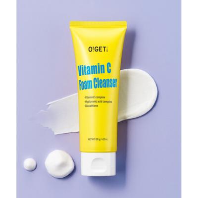 Oget Pianka do mycia twarzy z witaminą C 120g