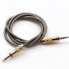 Cord Speaker Wire 3.5mm Male to Male Audio Adapter Cord 4 Pole 3.5mm Audio Cable Car AUX Cable