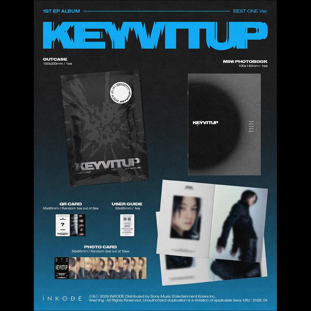 [Pre-order] KEYVITUP [KEYVITUP] Platform ver. Album (BEST ONE Ver.)  + Free Gift