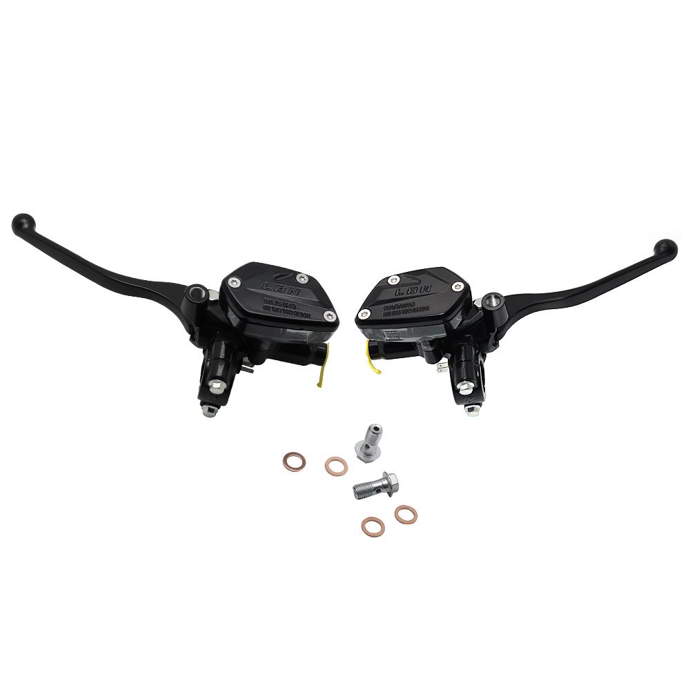 7/8" 22mm Motorcycle Brake Clutch Pump Hydraulic Left Right Master Cylinder Handle Lever Universal For Honda Kawazaki Suzuki KTM