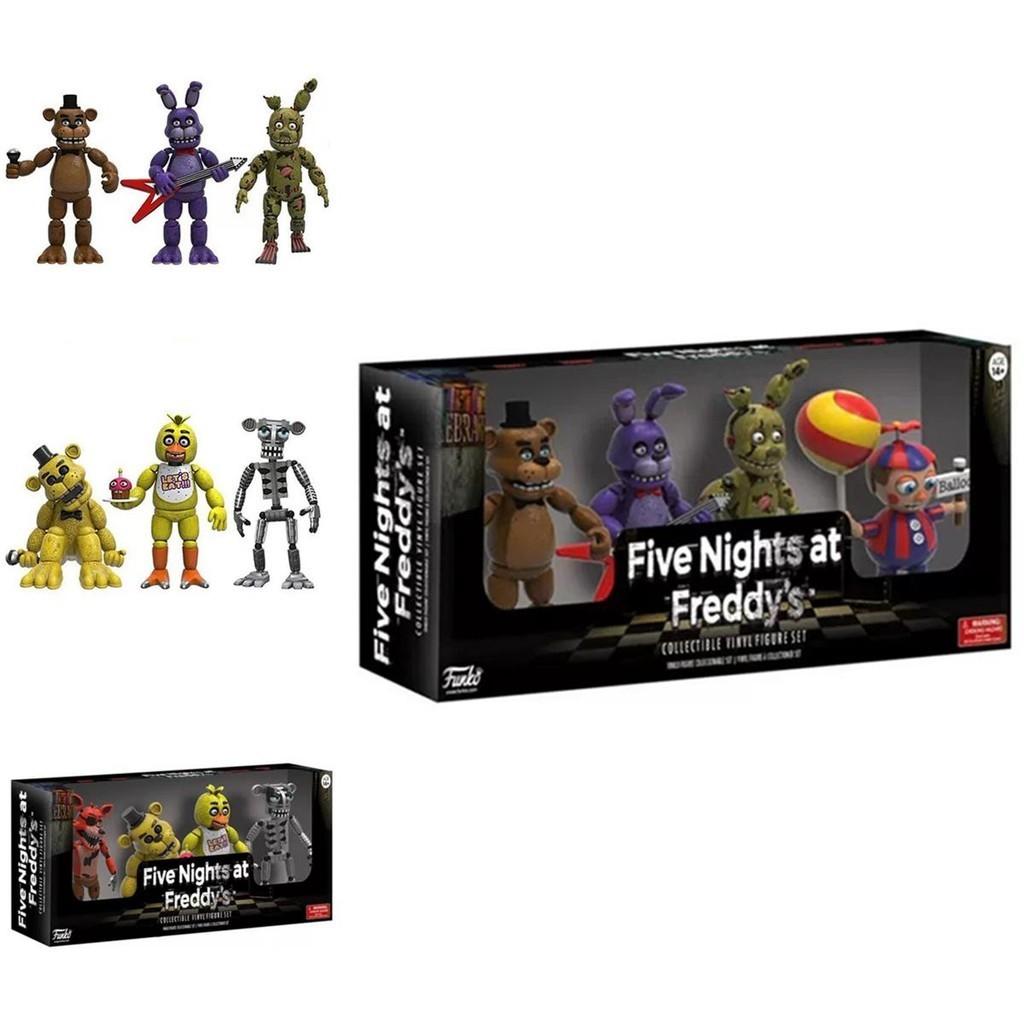 Figurines d'Action Exquises Fnaf Pizza Simulator 4cm Parfait Pour les Cadeaux d'Enfants et les Collectionneurs