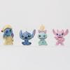 Miniature Stitch Figures Collection Abs Toy Models Blind Box Anime Ornament Set