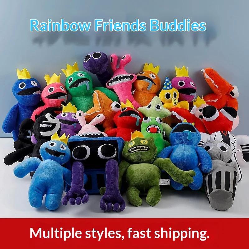 Colorful Plush Toy Cartoon Doll Soft Stuffed Animal Kids Birthday Gift Home Decor Game Collectible