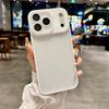 Luxury Shockproof Frosted Matte Phone Case For iPhone 17 15 14 13 12 11 Pro Max Plus Air Lens Glass Protective Cover Funda Coque