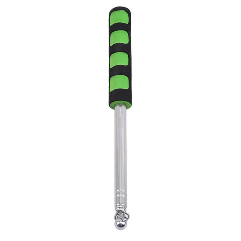 1.2/1.6M Handle Flagpole Telescopic Stainless Steel Tour Guide Banner Flagstaff Teaching Stick PPT presentation Flagpole