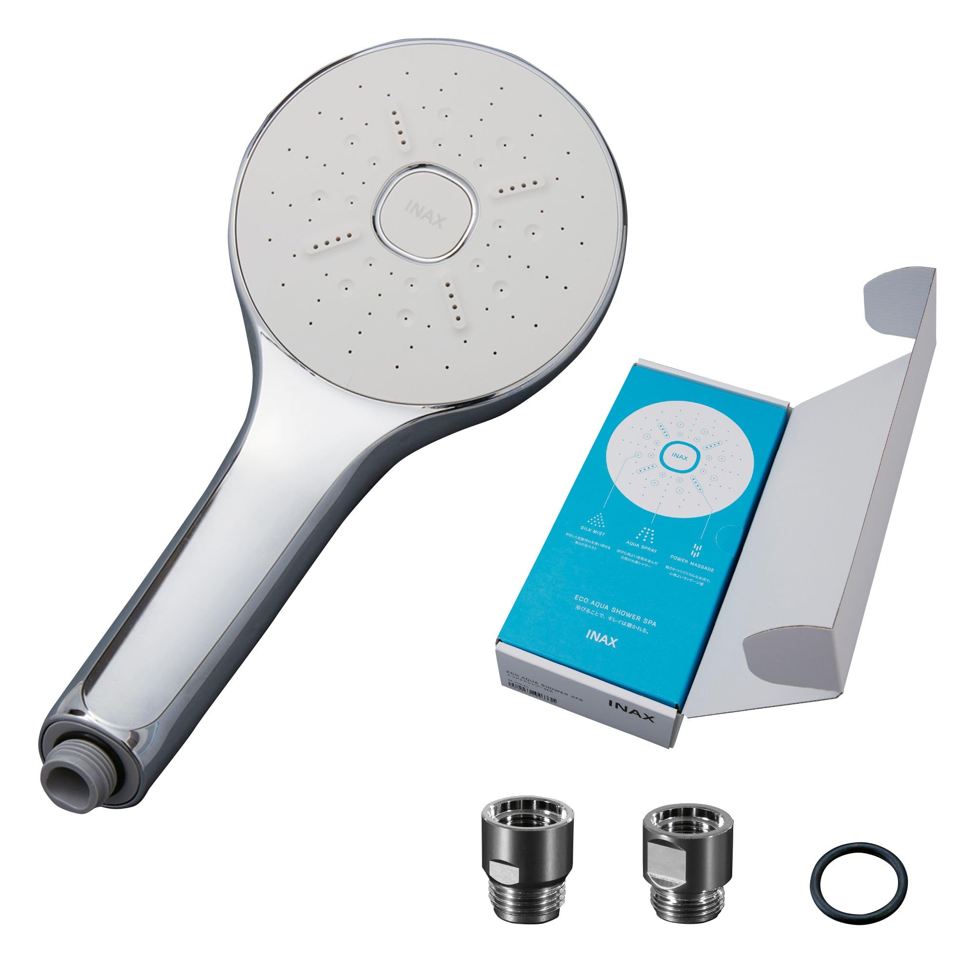 

Душевая лейка LIXIL с ультратонкими пузырьками Eco Aqua Shower SPA PK-BF-SM6 INAX