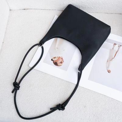Genuine Leather Women's Bag Simple Versatile Top Layer Cowhide Shoulder Bag 2025 Trending Hot Item Niche High-end Exquisite Crossbody
