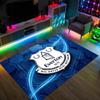 Everton Football Design Crystal Velvet Carpet Cozy Non?Slip Printed Rug For Bedroom Living Room Entrance