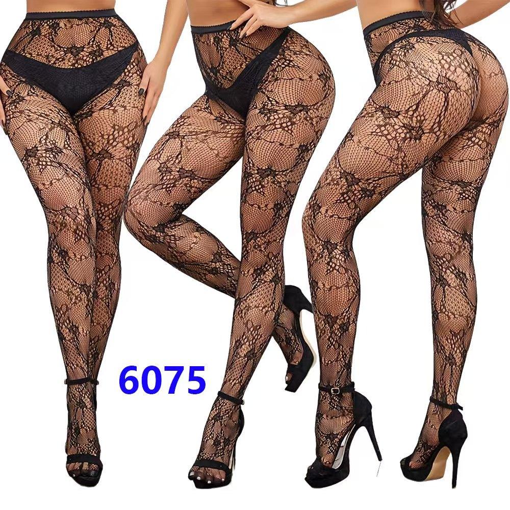 Pantyhose Women'S Sexy Black Mesh Hollow Tight Socks Elastic Dance Stocking For Girls Sexiest Nylon Thigh Fishing Net Stockings