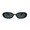 Sunmmer Candy Color Oval Sunglasses Woman Design Retro Retro Sunglasses Female Transparent Colorful Eyewear Oculos De Sol