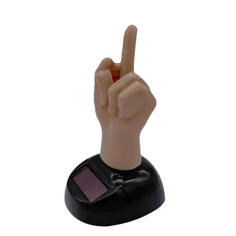 Solar Swing Doll Car Accessories Creative Cartoon Finger Cars Decoration Office Decoration Auto Decor Car Ornament Figurines