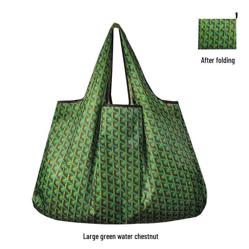 In-Stock Foldable Large Grocery Handbag - 210D Oxford
