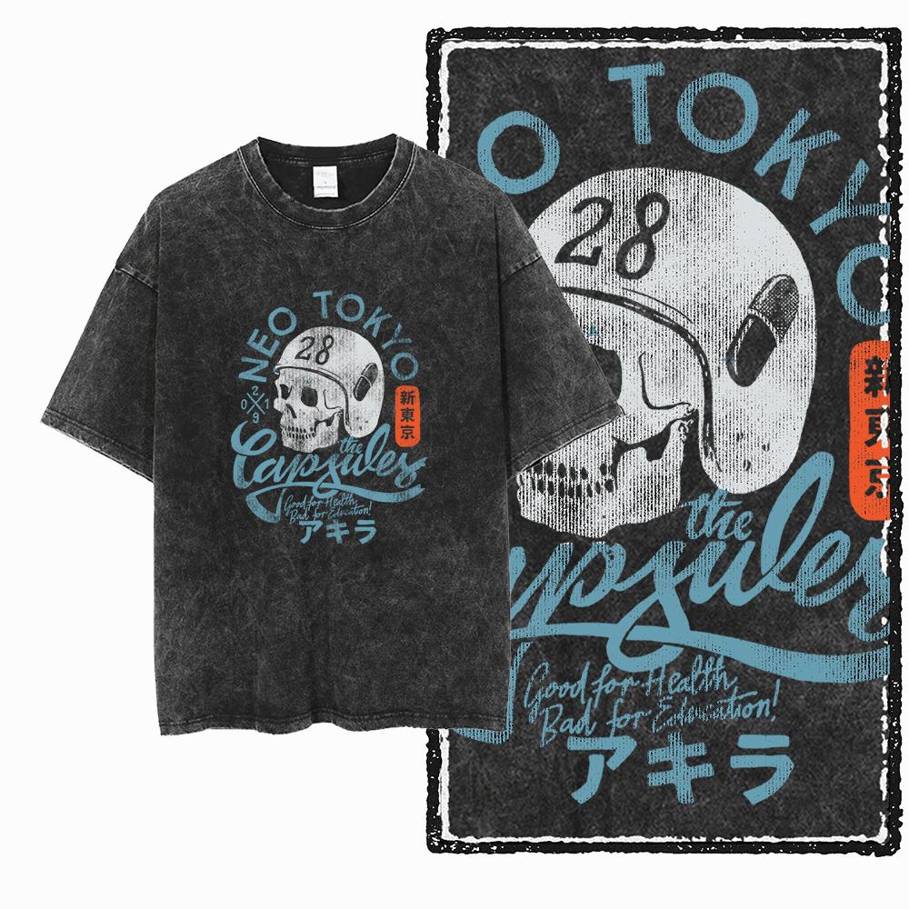 x51-x70 StreetTHEME Exclusive Graphic Unisex Cotton Acid Washed T Shirt Cool Vintage Streetwear Men Tshirts Big Size Tee for men