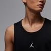 Jordan Sport Dri-FIT Simple Comfortable Sleeveless Solid Color Basketball Jersey Men Tops Black White HF9950-010