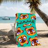 Customizable personalized beach towels Animal Crossing themed designs.Suitable for the beach, yoga, sports;ideal as beach accessories