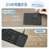 MoSpace Bluetooth Foldable Wireless iPad Keyboard with Touchpad, Multi-Pairing, Compatible with iOS, Windows, and Android, Compact, Lightweight,