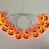 Halloween Pumpkin String Lights Battery Powered For Party Decorations