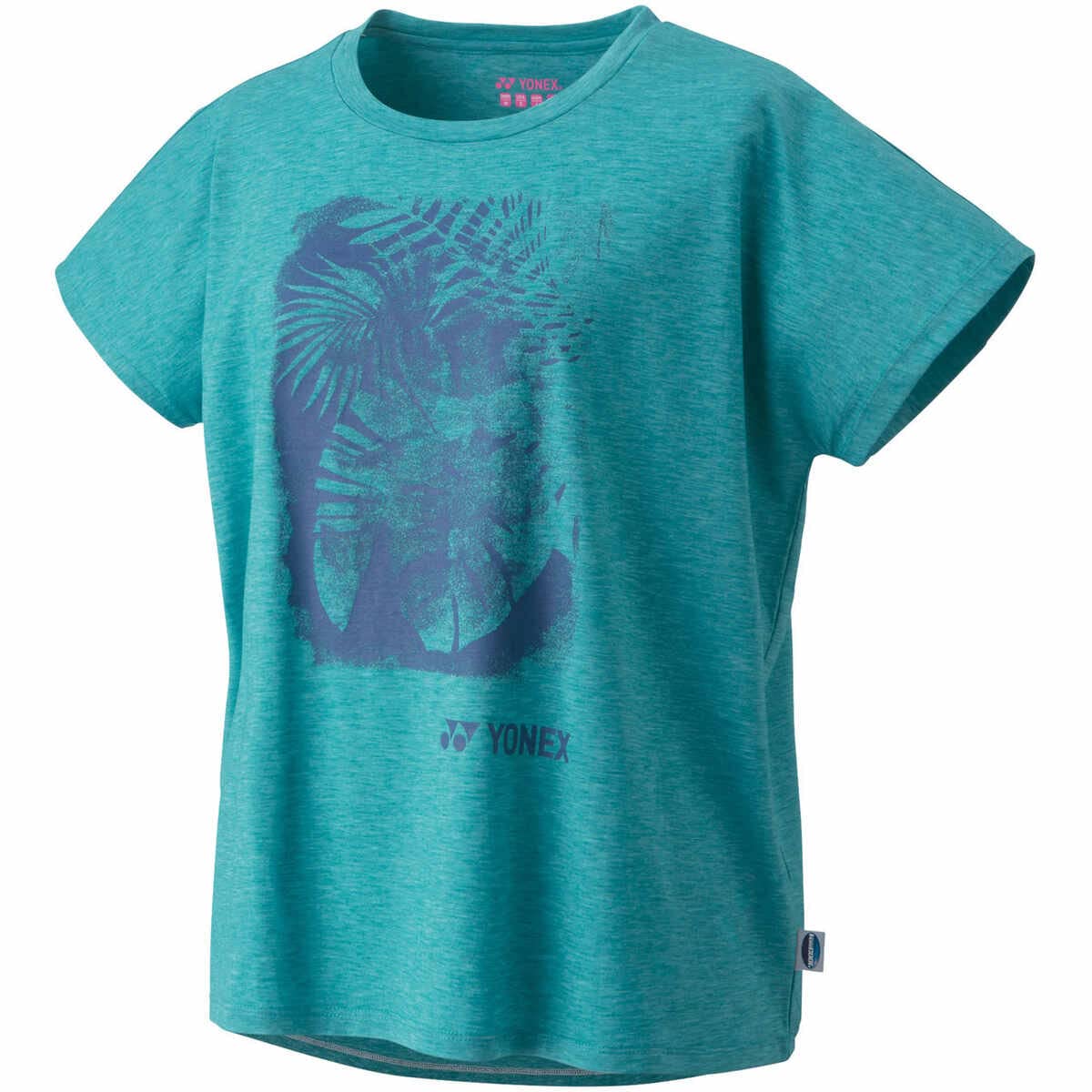 

Yonex Short Sleeve Peacock Green Size Small Women s T-Shirt, (502),