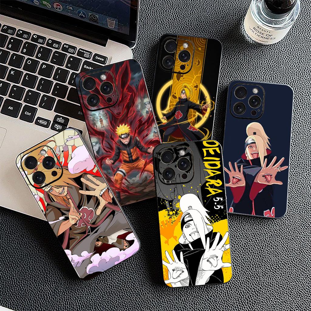 Cover for Xiaomi Redmi Note 12 11 10 A3 Pro 10A 10C 12C Note12 5G 4G Casing Silicone Phone Case Wallpaper Deidara Narutos