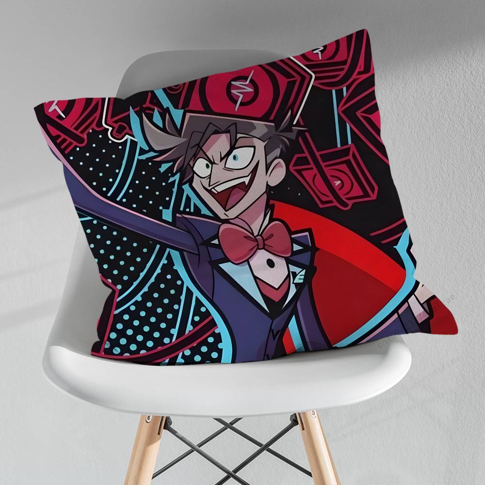 Vincent HHazbin Hotel Pillow Case For 30x30cm45x45cm55x55cm For Home Bedroom Decoration And Protector