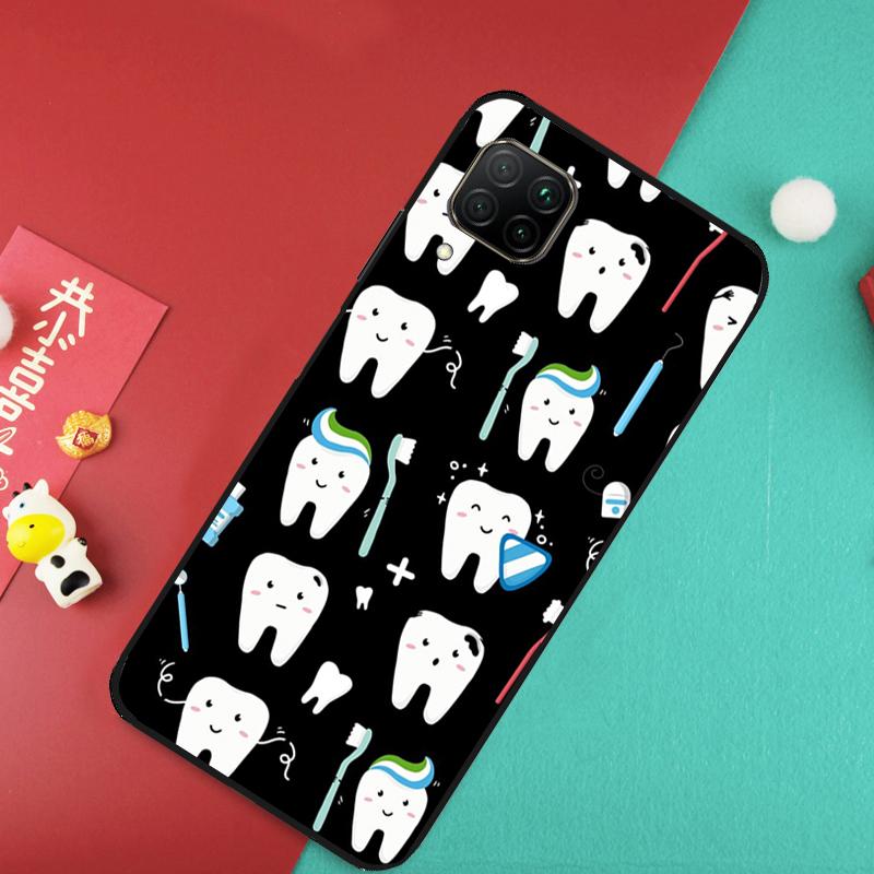 Dentist Dental Teeth Tooth Doctor For Huawei Nova 7i 8i 11i 12i Y73 Y72 Y61 Y91 Y90 Y70 Y60 9 10 SE 11 Pro P30 P40 Lite Case