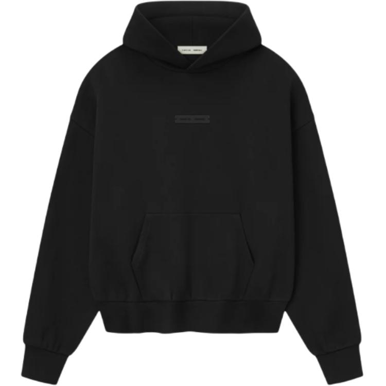

Fear of God Классическое худи Essentials из флиса, цвет «чёрный уголь», мужские топы 192SP252050F S