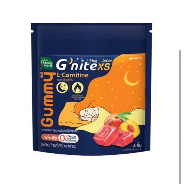 Handy Herb G’nite XS Gummy – Peach Flavor with L-Carnitine