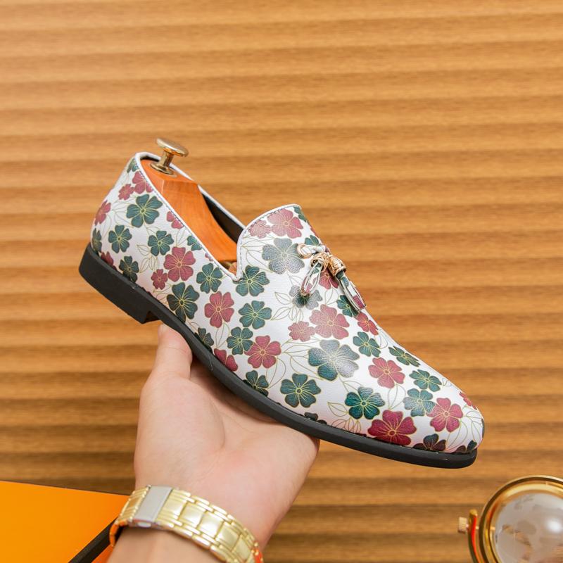 Fashion Leather Shoes Casual Business Shoes for Men Dress Tenis De Hombre Moccasins Mokasin Tenis Caballero Designer