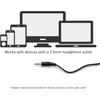 Panasonic RP-HT161-K Headphones Matte Black (1 Pack)