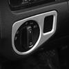 For Volkswagen Golf 7 GTI Mk7 LHD 2013 2014 2015 2016 2017 Headlight Switch Cover Panel Sticker Car Interior Accessories