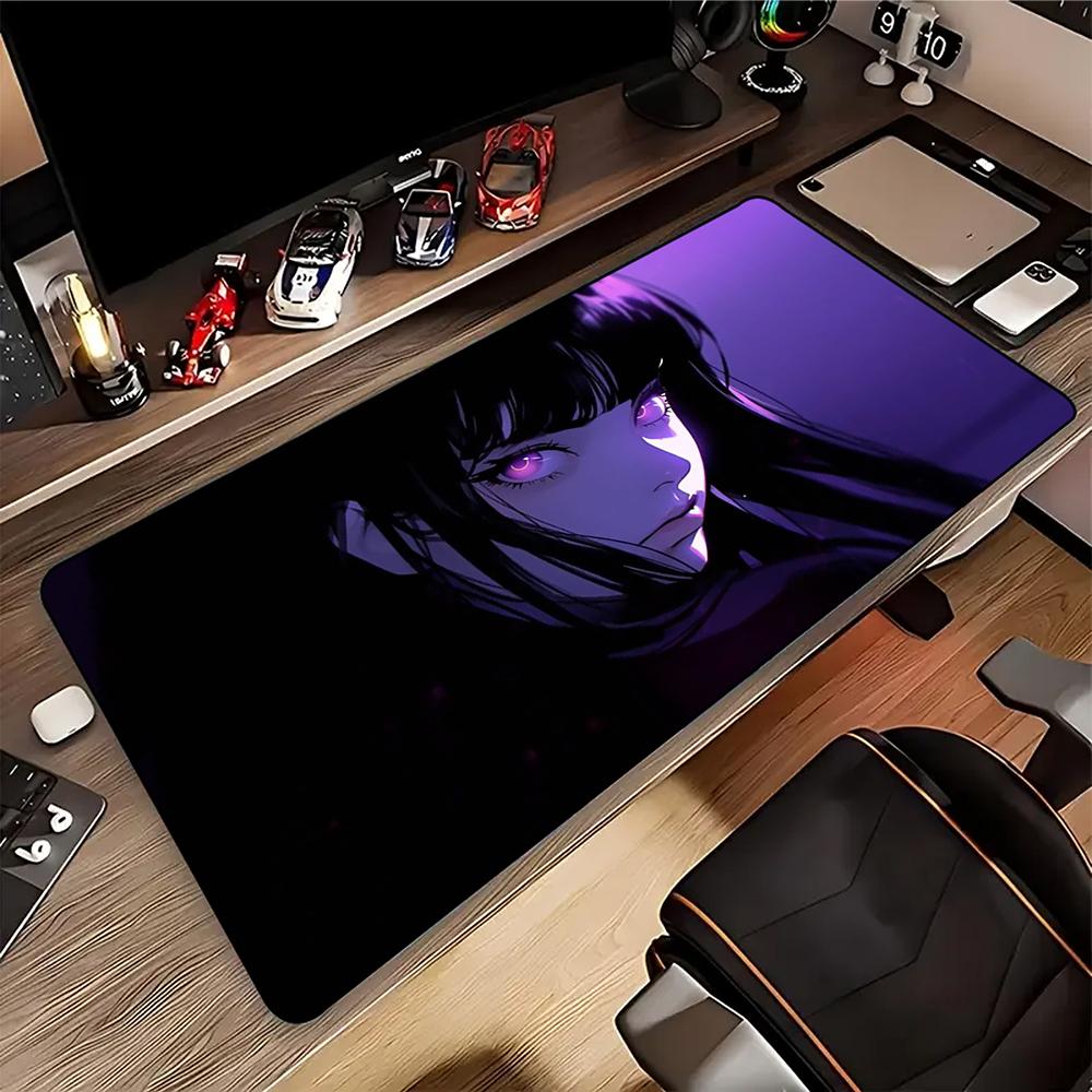 Mask Girl Anime Mousepad Custom Home Computer Keyboard Pads Desk Mat Laptop Soft Antislip Table Mat XXXL Mouse pad xcm