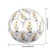 Pallone da Calcio Real Madrid Cr7 Legacy Misura 5 Cucito a Macchina per Allenamento e Partite Indoor/Outdoor Accessorio Calcio