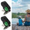 2pcs Loud Fishing Alarm with LED Flash Universal Rod Alert with Anti-Slip Clip for Saltwater Fishing Gear