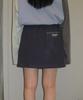 Ronron Lover Stitch Pocket Mini Skirt Tube Top Navy