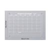 Multi-Use Dry Erase Board Calendar Anti-slip In Magnetic Calendar Board with Calendar Board Planner Reusable Magnetic Dry Erase