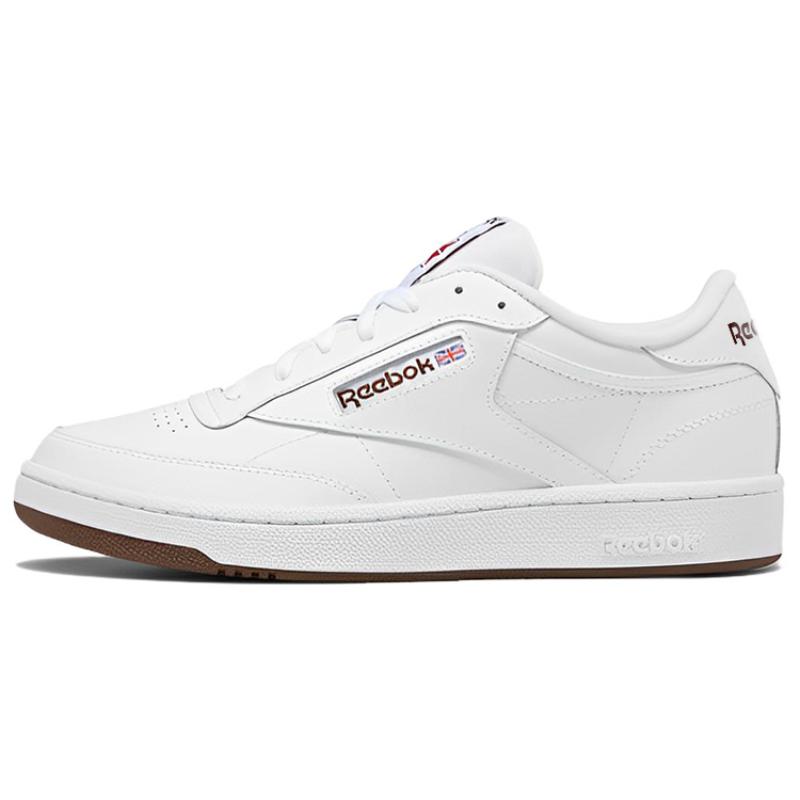 Reebok Club C 85 Cloud White Cloud White Trail Brown Sneakers FZ6012